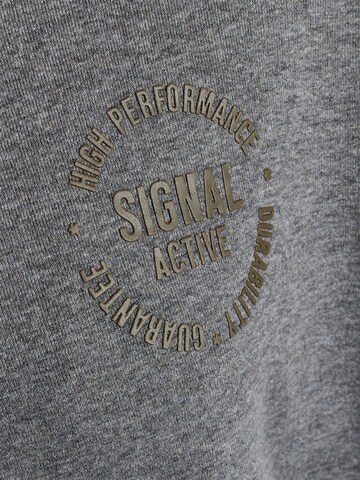 Signal Sweatshirt 'Bolt Crew' in Grau