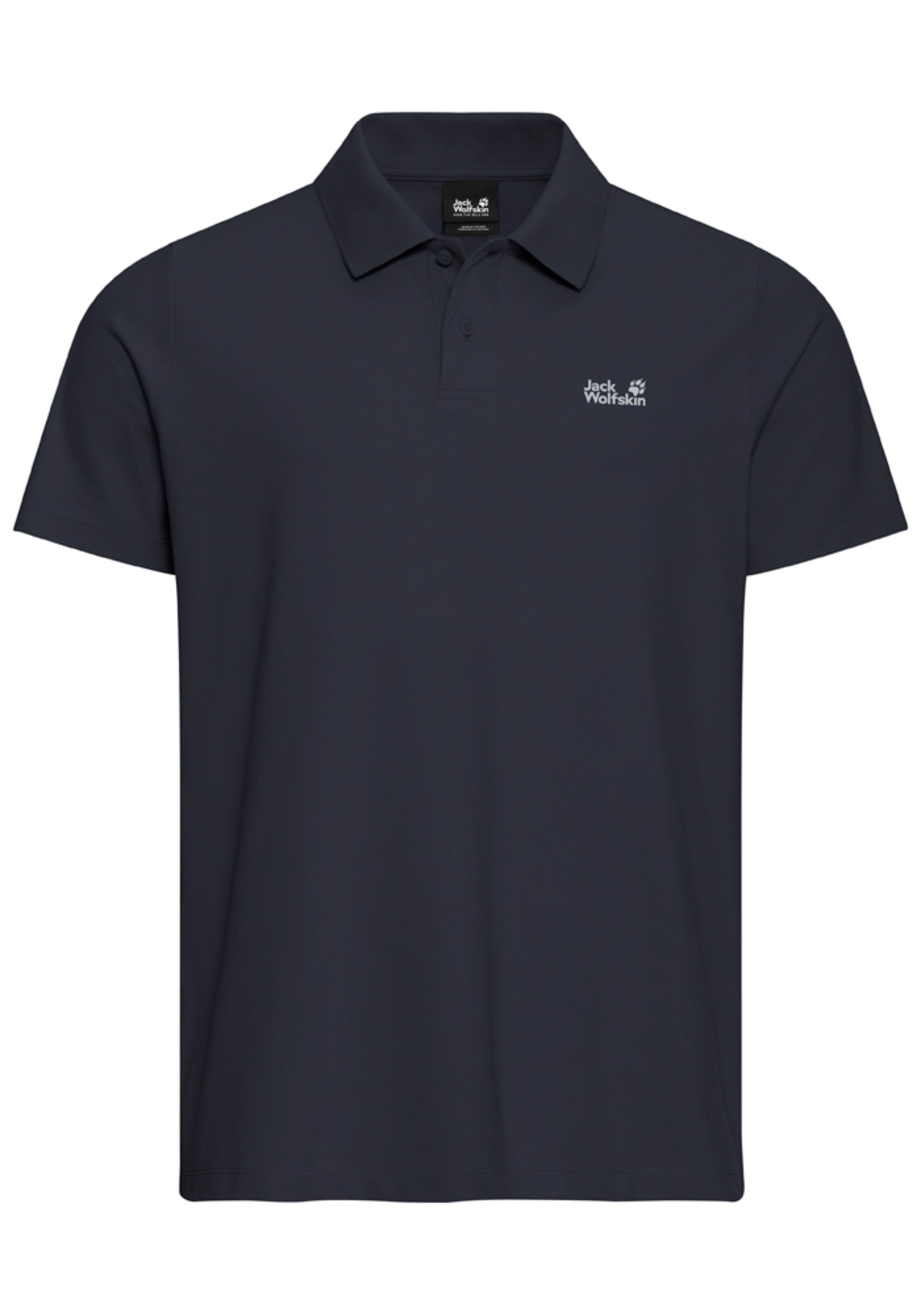 JACK WOLFSKIN Poloshirt in Blau: Vorderseite