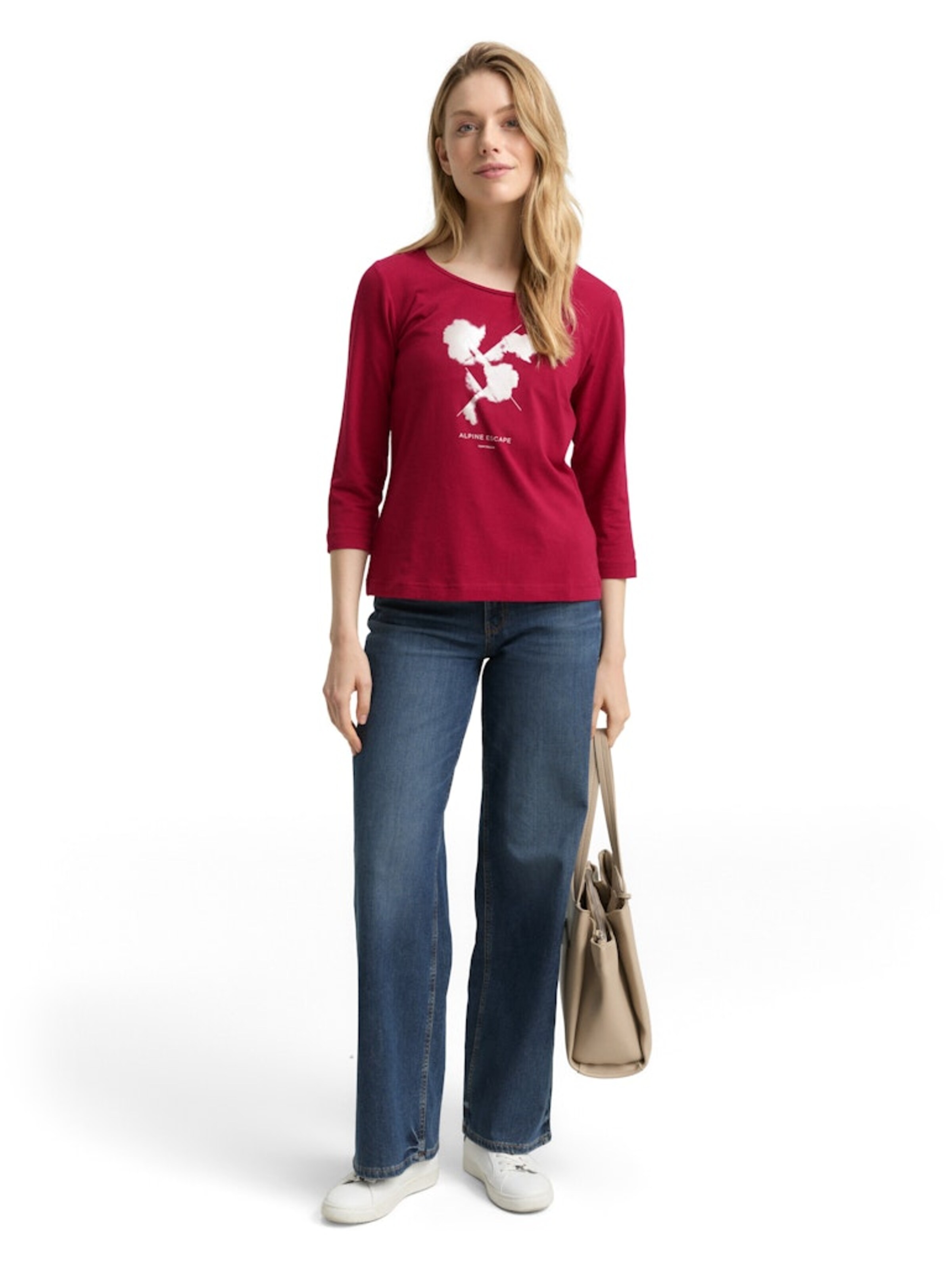 T-shirt TOM TAILOR en rouge