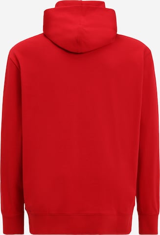 Tommy Hilfiger Big & Tall Μπλούζα φούτερ σε κόκκινο