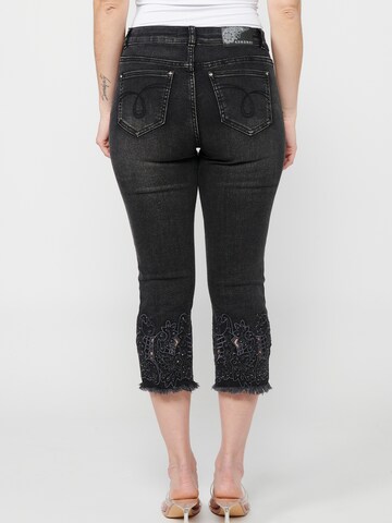 KOROSHI Slimfit Jeans in Zwart