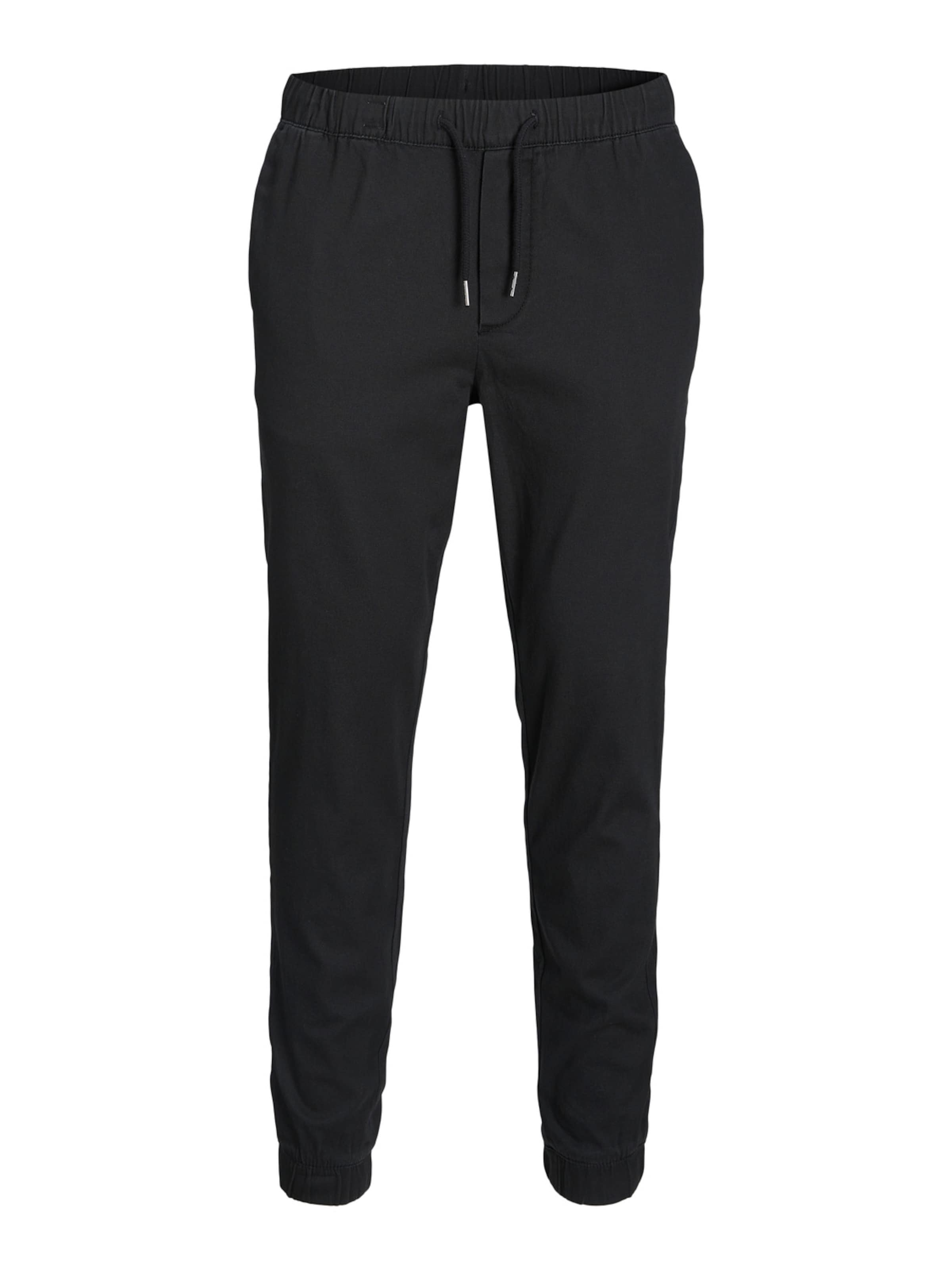 Pantaloni 'JPSTGORDON JJDAVE' de la JACK & JONES pe negru: față