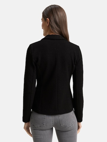 TOM TAILOR Blazer in Schwarz