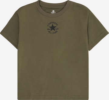 CONVERSE - Camisola em verde: frente