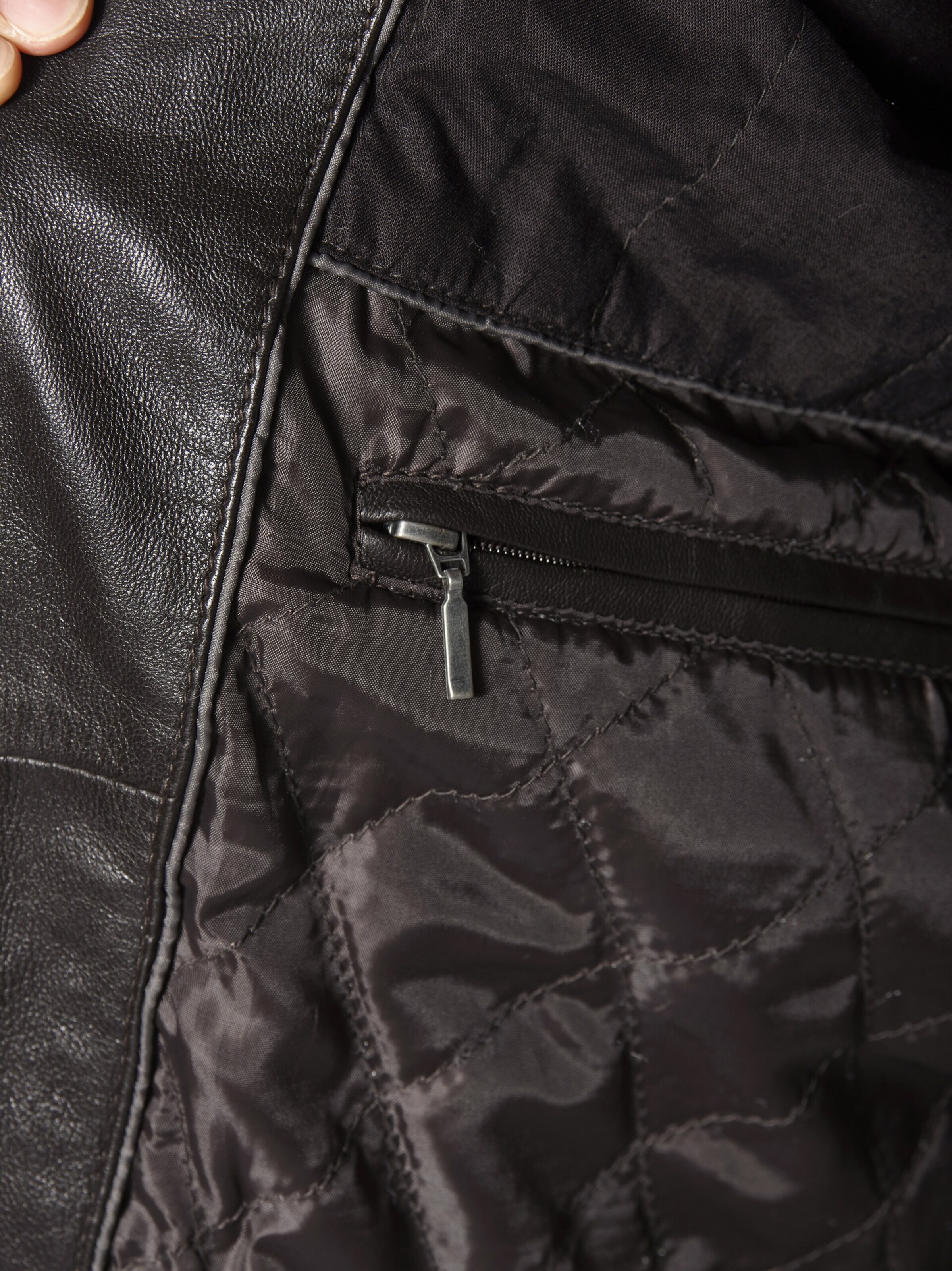 BABISTA Lederjacke 'Zutassi' in Braun