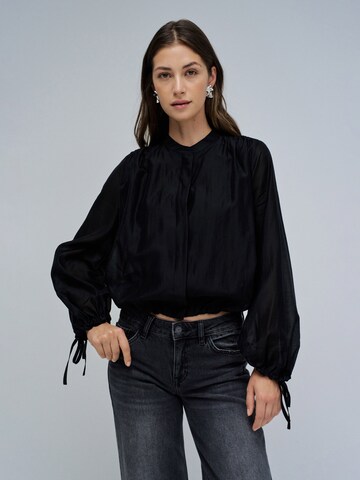 Salsa Jeans Bluse in Schwarz: Vorderseite