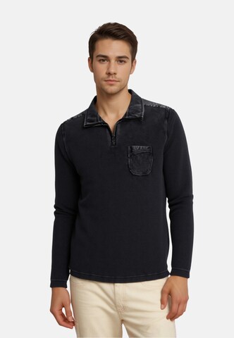 HAJO Sweatshirt in Black: front