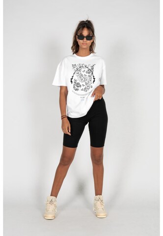 T-shirt oversize 'Paisley' MJ Gonzales en blanc