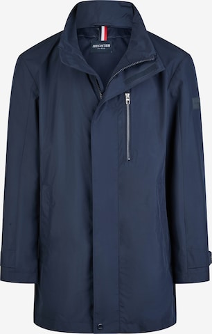 HECHTER PARIS Between-Seasons Coat in Blue: front