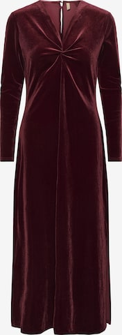 Robe de soirée CULTURE en rouge : devant