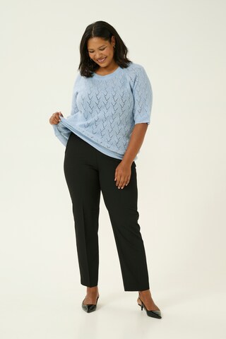 KAFFE CURVE Pullover 'Tianya' in Blau