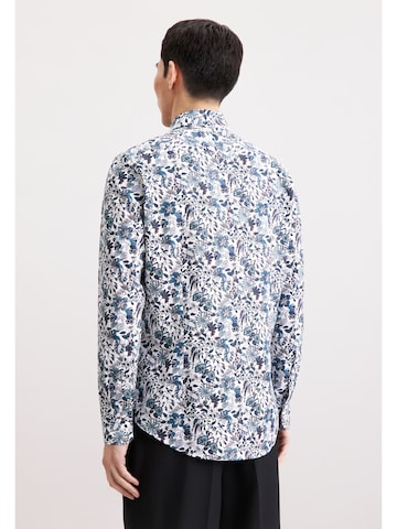 Coupe regular Chemise business 'SMART ESSENTIALS' SEIDENSTICKER en bleu