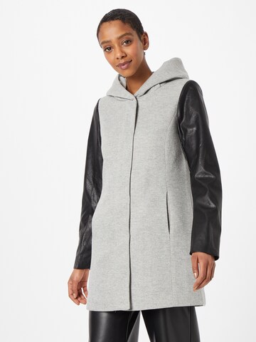 ONLY Between-Seasons Coat 'EDONA' in Grey: front