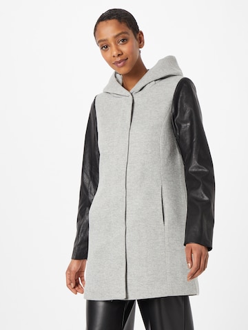 Manteau mi-saison 'EDONA' ONLY en gris : devant