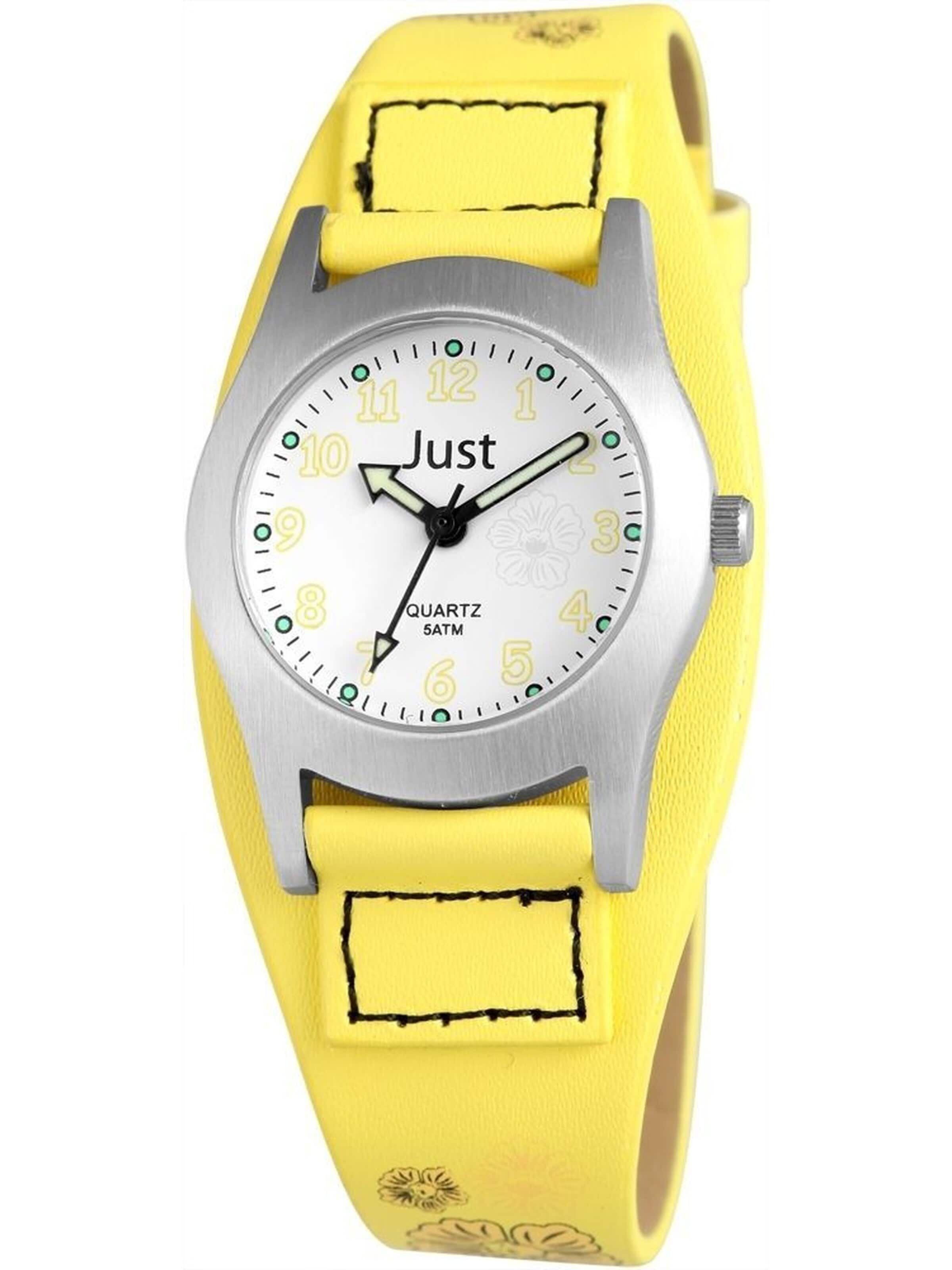 JUST Uhr 'Malika, 5 ATM'‌‌‌ in Gelb