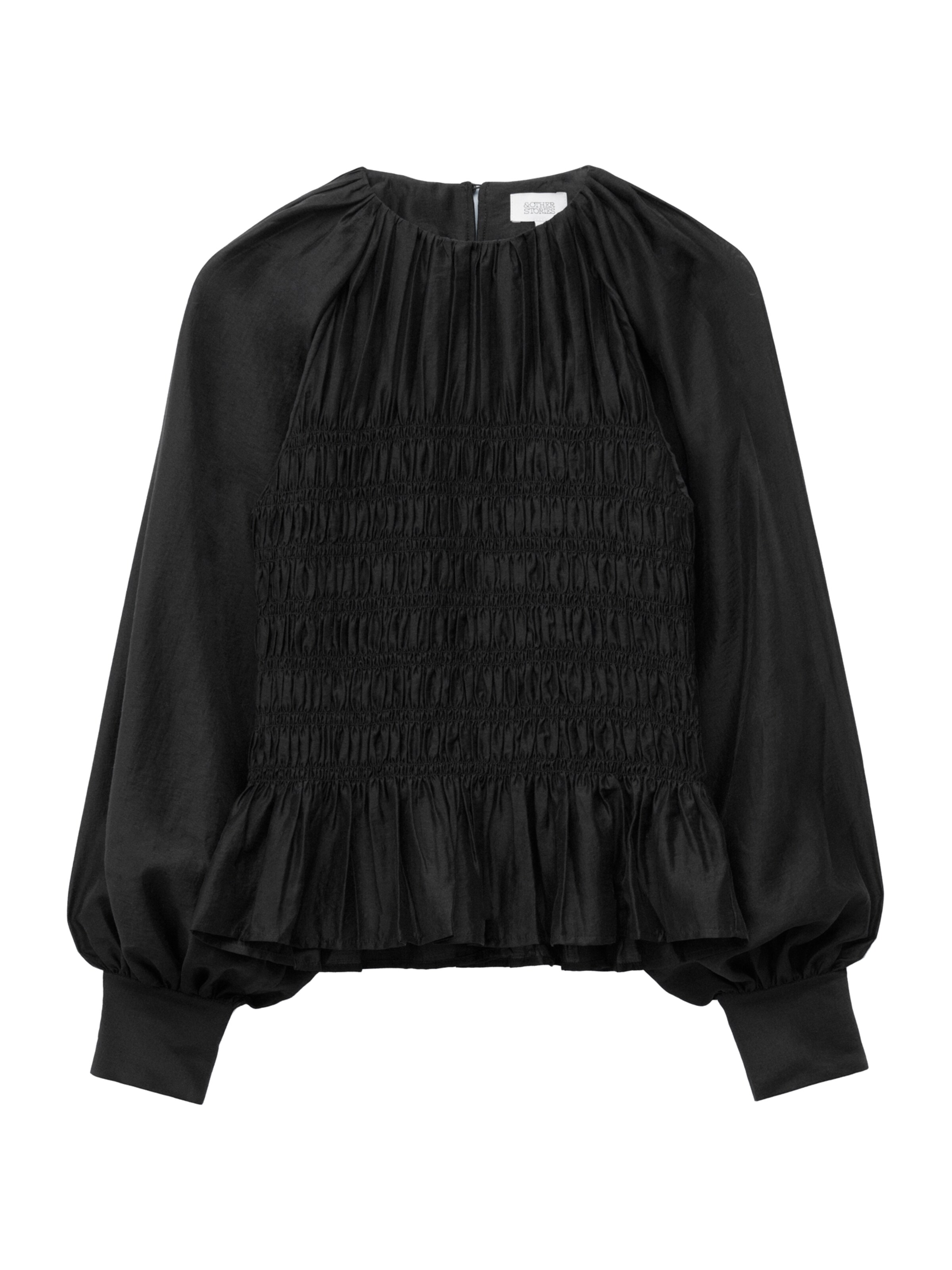 Camicia da donna di & Other Stories in nero: frontale