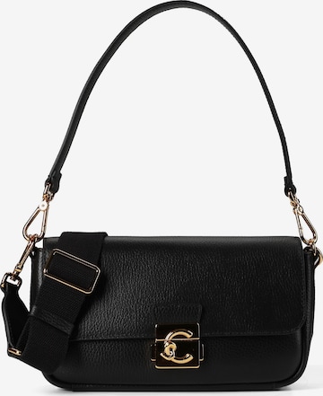 Coccinelle Schultertasche 'C-Me' in Schwarz: Vorderseite