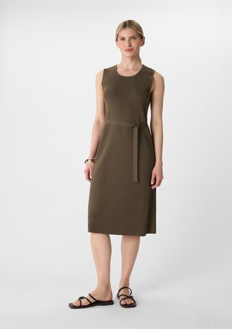 COMMA Kleid in Braun: Vorderseite