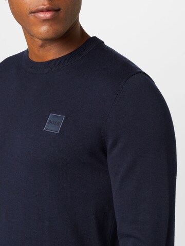 BOSS Pullover 'Kanovano' in Blau