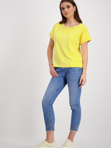 monari - Camisa em amarelo