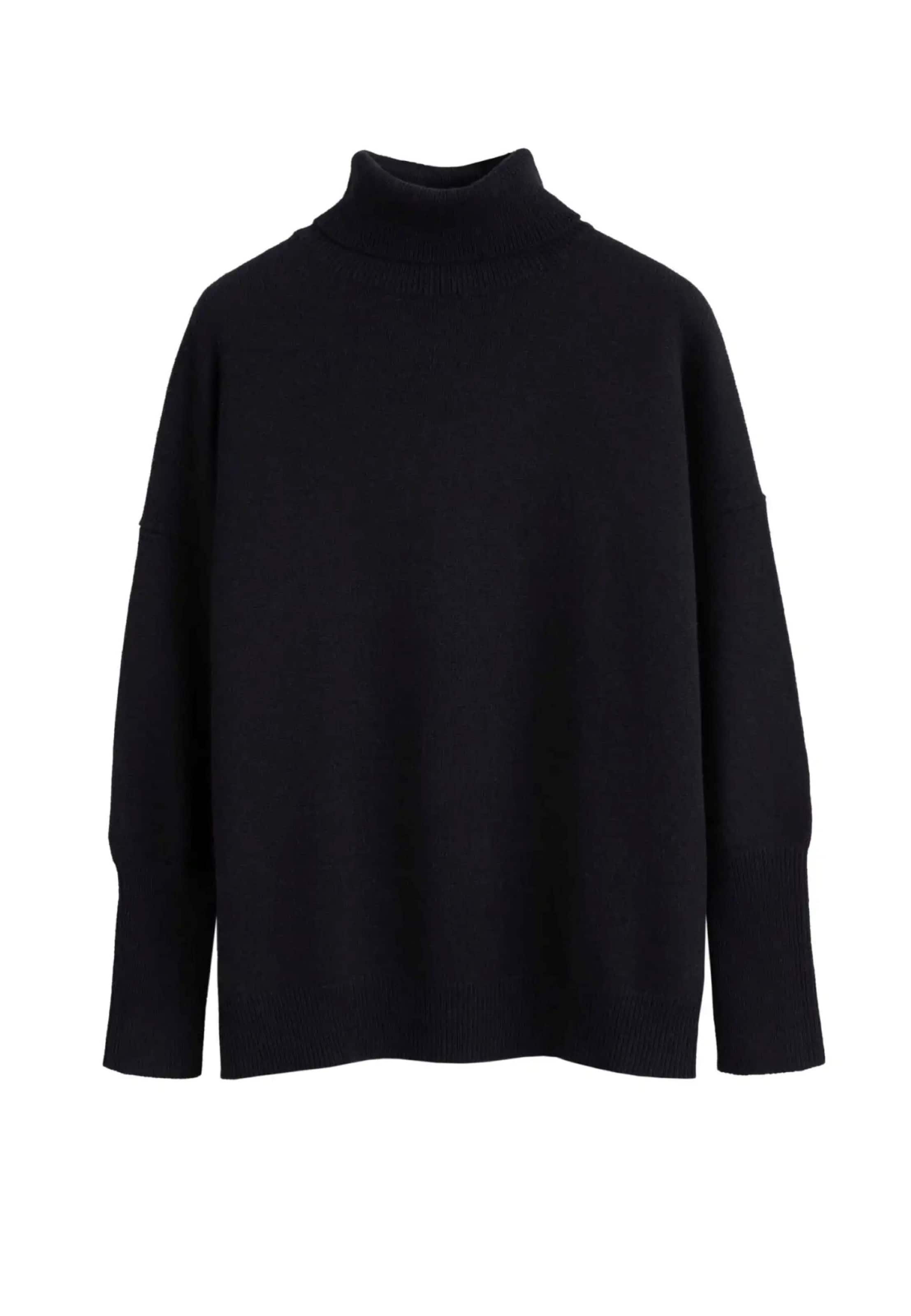 Chinti & Parker Svetr 'Pure Cashmere' – černá: přední strana