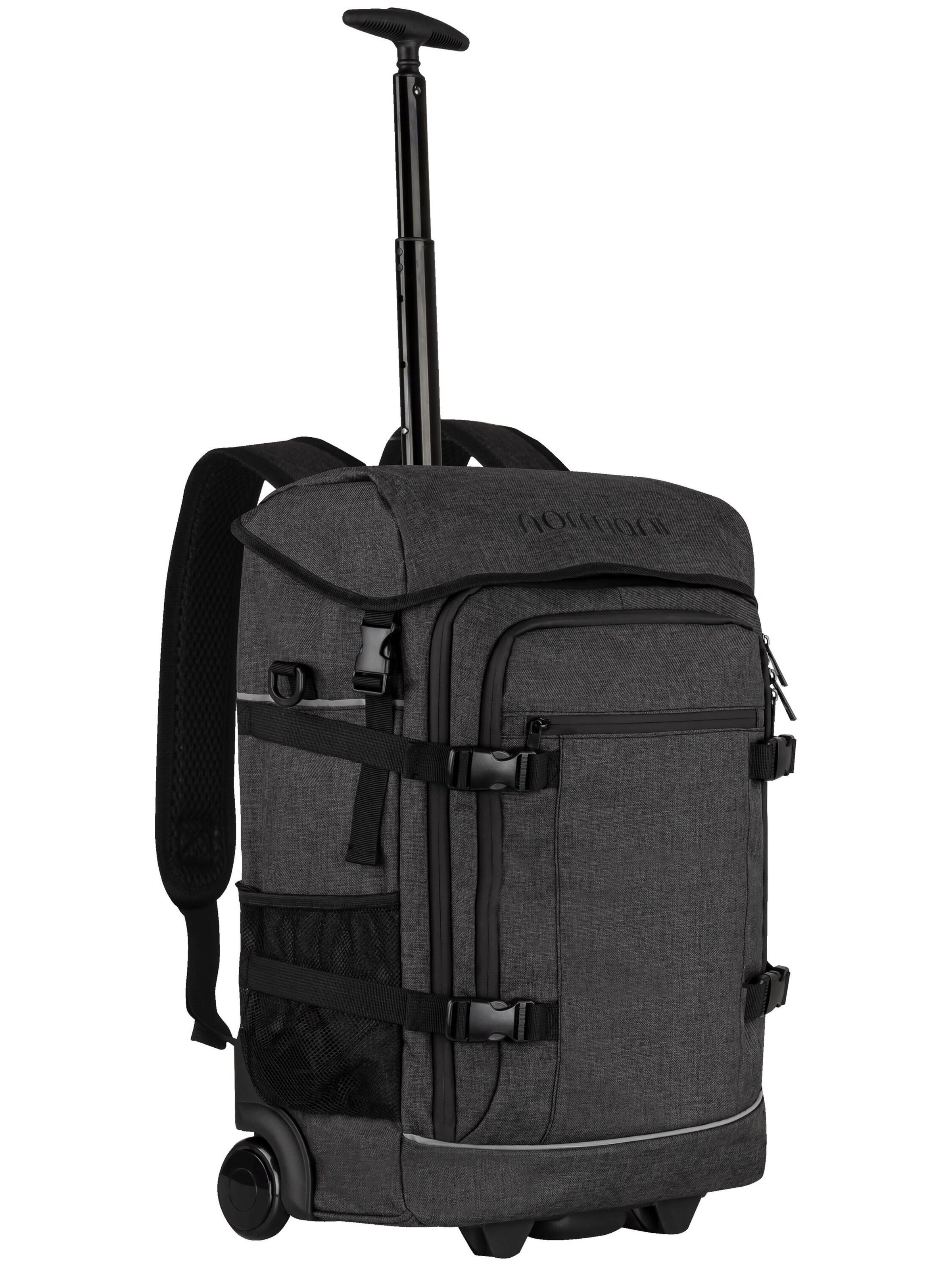 normani Set 'Nara': Koffer und Organizer-Set in Grau: Vorderseite