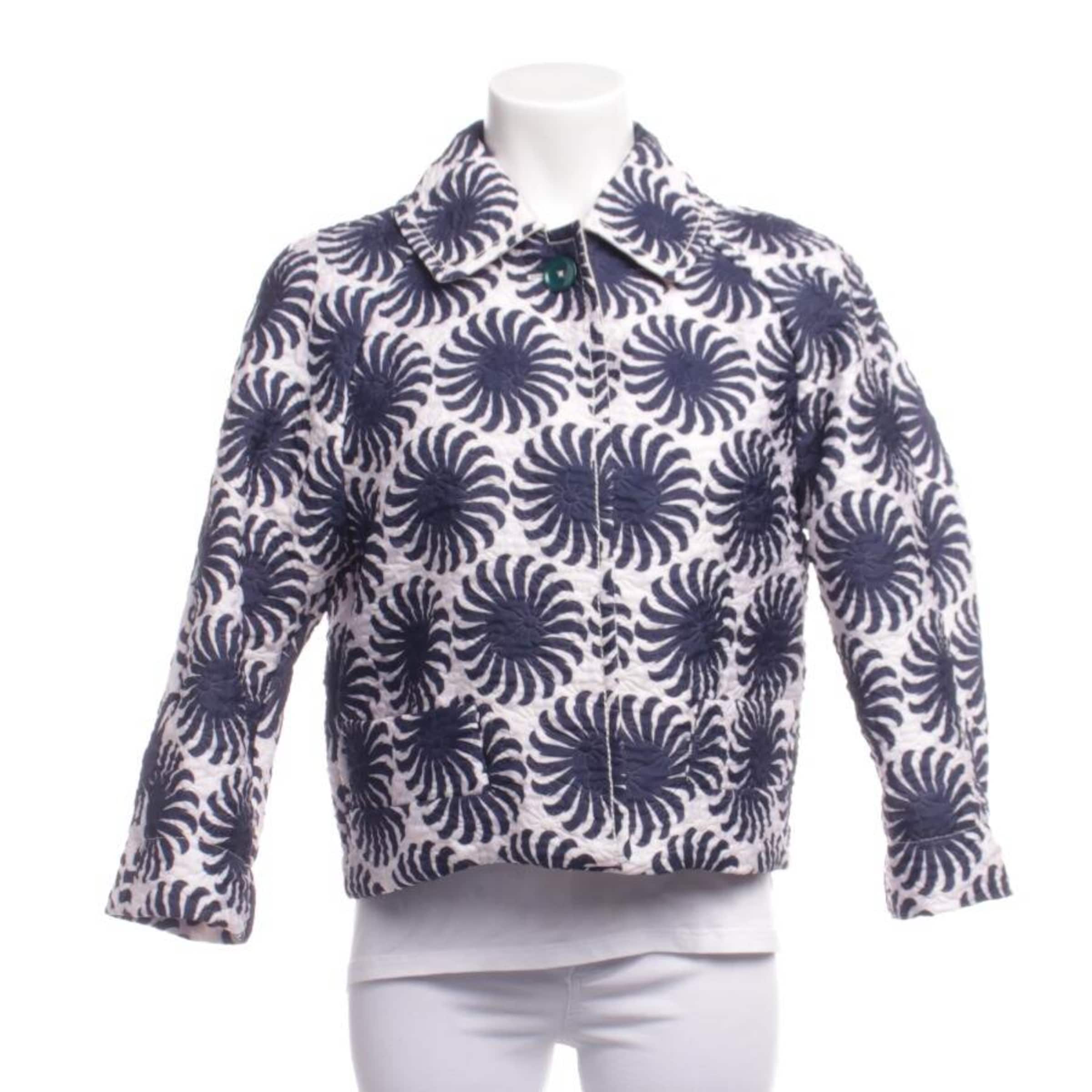 Odeeh Sommerjacke XXS in Blau: Vorderseite