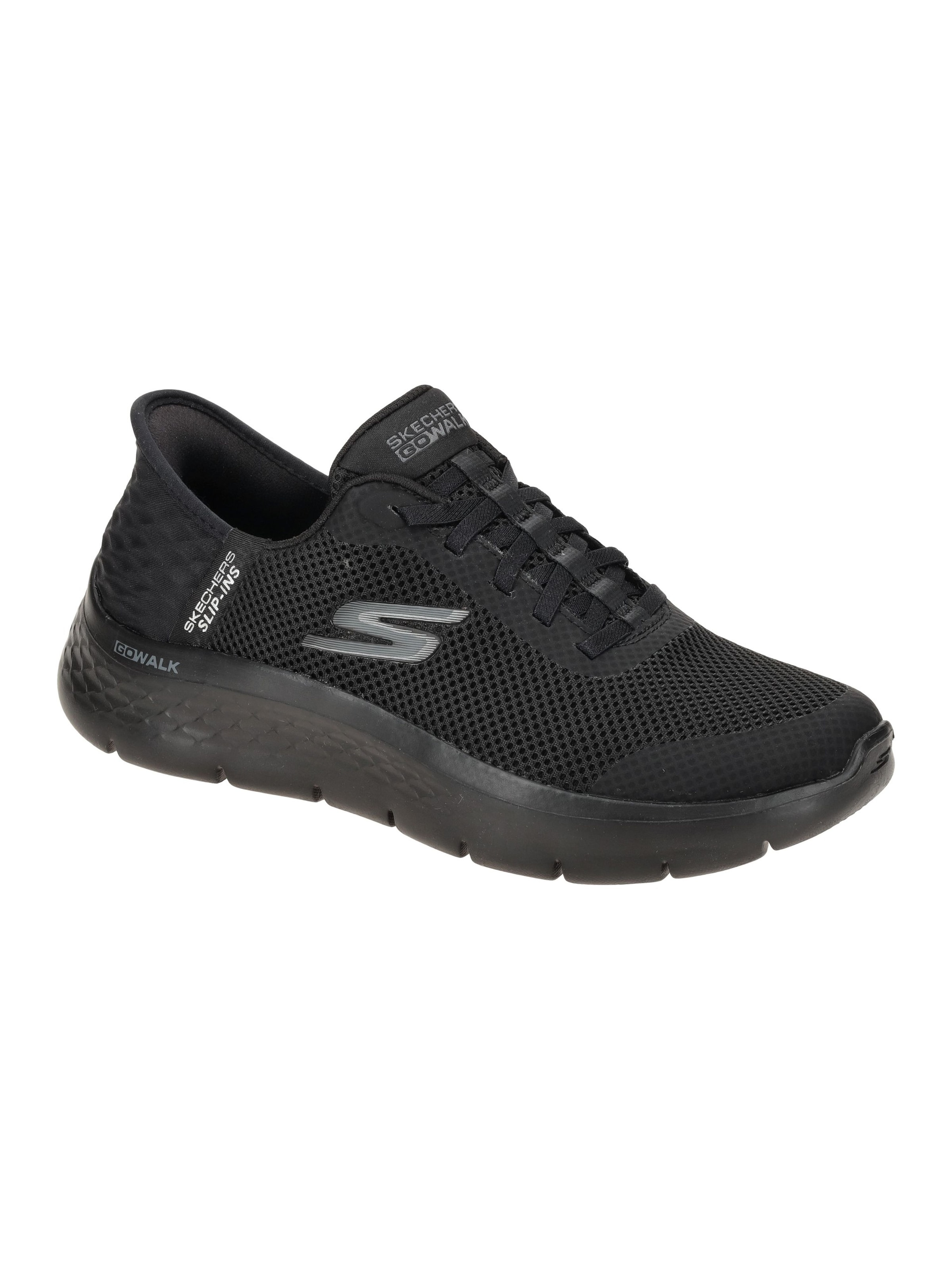 SKECHERS Schnürschuh‌‌‌‌ in Schwarz: Vorderseite