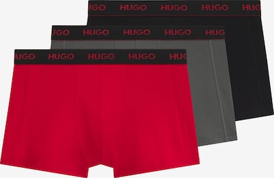 S dydžio Boxer trumpikės iš HUGO, spalva – akmens / ryškiai raudona / juoda, Prekių apžvalga