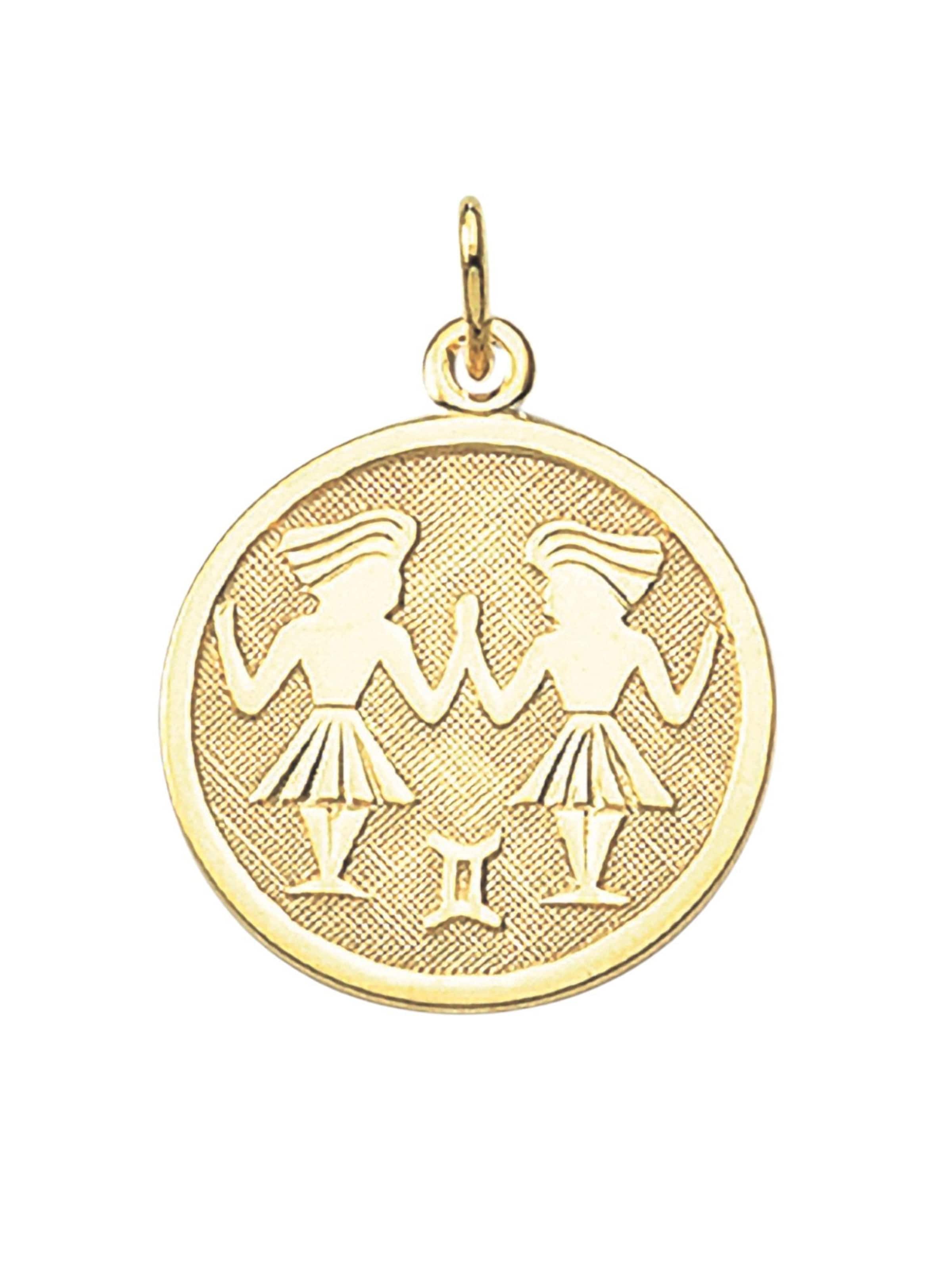 Adelia´s Anhänger in Gold: Vorderseite