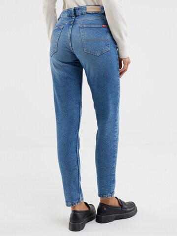 BIG STAR Tapered Jeans  'Maggie' in Blau