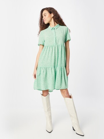 JDY Shirt Dress 'PIPER' in Green: front