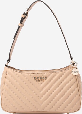 GUESS - Mala de ombro em bege