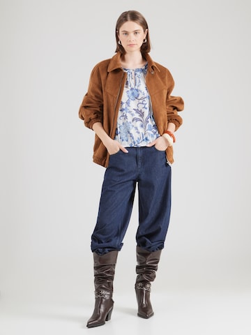 Chemisier monari en bleu