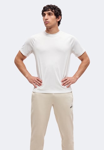 PUMA Tapered Sporthose 'ESS No. 1' in Grau