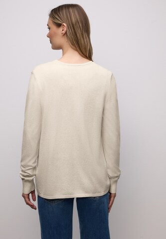 STREET ONE Knit Cardigan in White