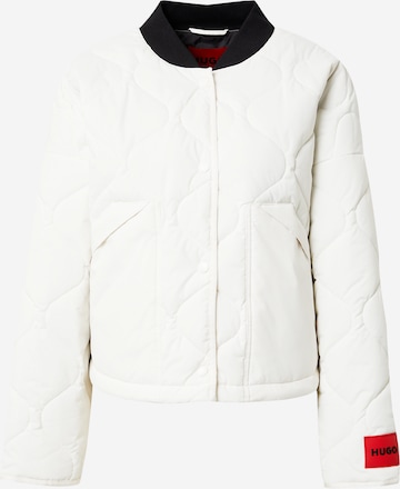 HUGO Between-Season Jacket 'Frandi' in White: front