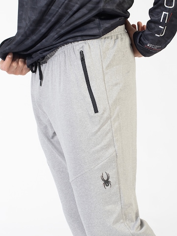 Regular Pantalon de sport Spyder en gris