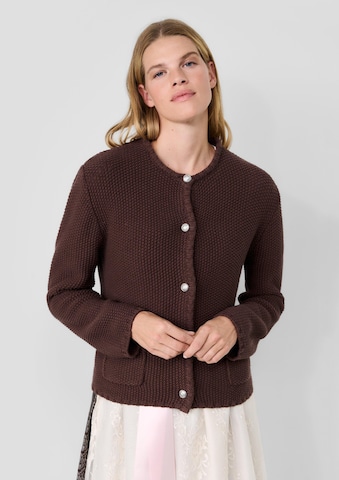 s.Oliver Gebreid vest in Bruin: voorkant
