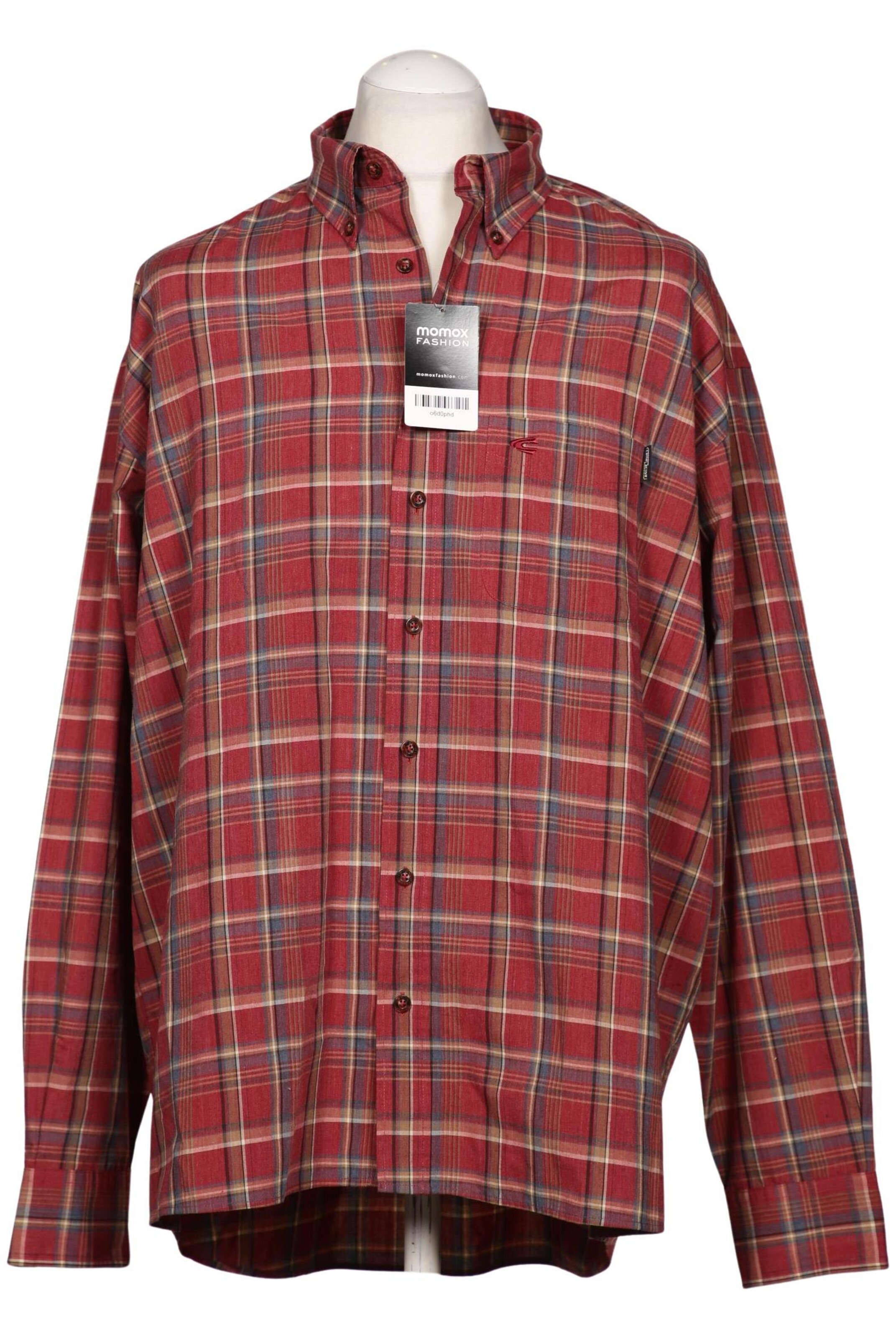 CAMEL ACTIVE Button Up Shirt in XL in Red: front