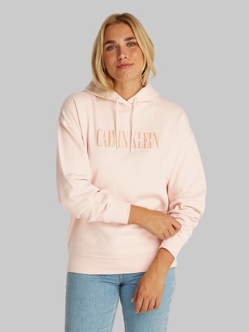 rožinė Calvin Klein Jeans Megztinis be užsegimo: priekis