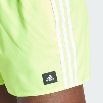 ADIDAS SPORTSWEAR Athletic Swim Trunks in Green