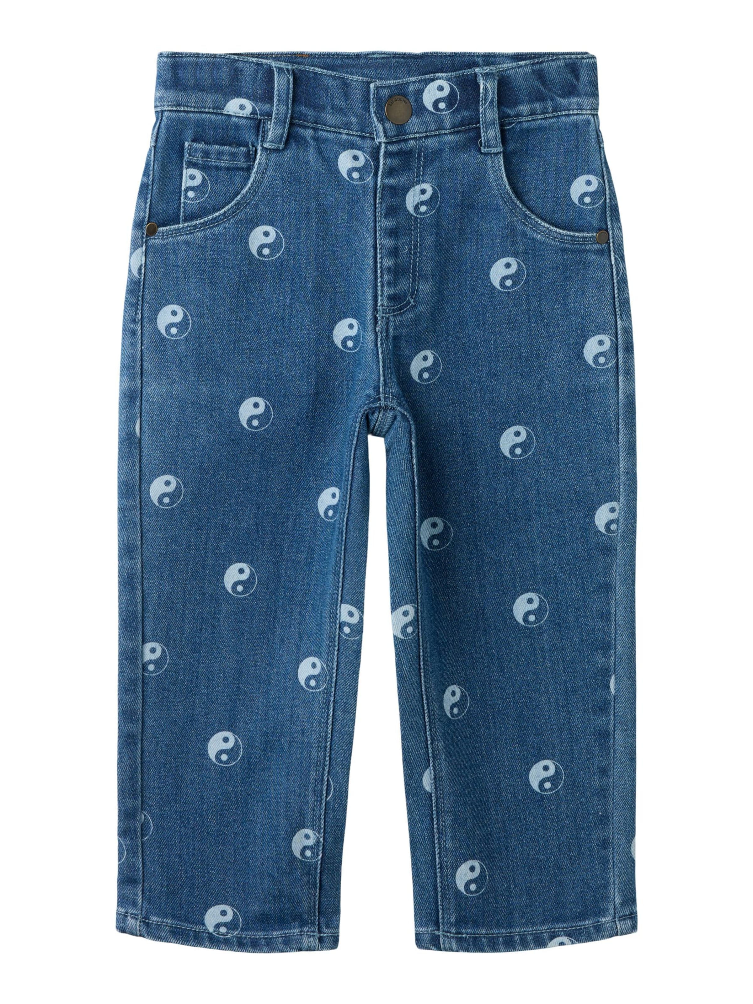 Lil'Atelier - Loosefit Vaquero en azul: frente