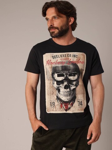 Deeluxe T-Shirt 'CLEM' in Schwarz: Vorderseite