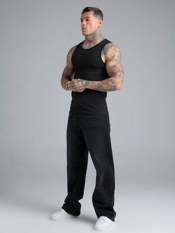 SikSilk Shirt in Schwarz