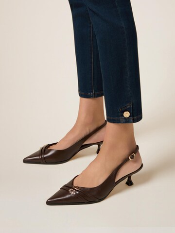Coupe slim Jean oltre en bleu