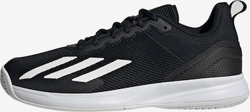 ADIDAS PERFORMANCE Athletic Shoes 'Courtflash Speed' in Black: front