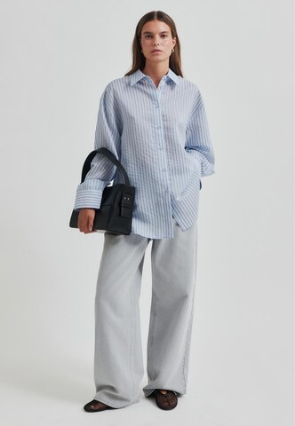 SECOND FEMALE Bluse 'Turo' in Blau
