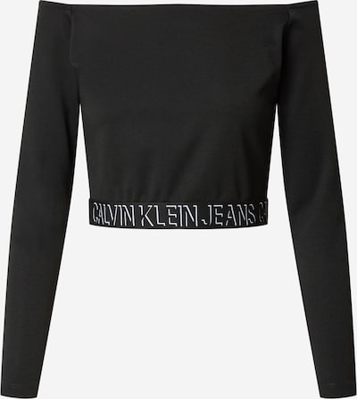 Calvin Klein Jeans Shirt 'Milano' in XS in schwarz / weiß, Produktansicht