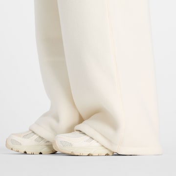 Wide Leg Pantalon new balance en blanc